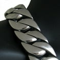 thumbnail image 3 of Mens Huge Chain 316L Stainless Steel 30 MM Wide Chunky Cuban Link 28" inch x 30MM Big Necklace, 3 of 6
