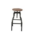 thumbnail image 1 of Black stool, adjustable height. Stool ideal for kitchen island counter., 1 of 2
