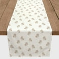 thumbnail image 3 of Creative Products Delicate Floral White 16 x 72 Cotton Twill Table Runner, 3 of 3
