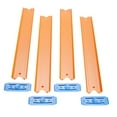 thumbnail image 6 of Hot Wheels Track Builder Unlimited Straight Track Pack, 4 Connectors & 4 Straight Pieces Playset, 6 of 7