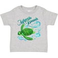 thumbnail image 3 of Inktastic Myrtle Beach Cute Sea Turtle with Waves and Bubbles Boys or Girls Toddler T-Shirt, 3 of 5
