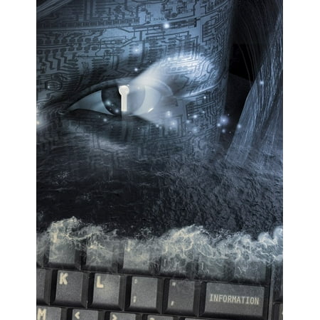 High Resolution Computer Search and Security Poster Print by Bruce Rolff/Stocktrek Images