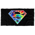 thumbnail image 1 of Superman Superman Tie Dye Logo Officially Licensed Beach Towel 30' X 60', 1 of 6