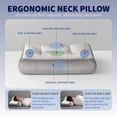 thumbnail image 5 of Sentmoon Pillows Pillow for Side Sleepers Soft and Non Collapsing Core Protects The Cervical Spine and Helps Sleep. Adult and Student Household Massage, 5 of 5
