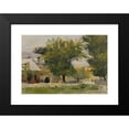 thumbnail image 2 of Anton Nowak 18x14 Black Modern Framed Museum Art Print Titled - Gasthaus in Salona on the Street to Glisse (1894), 2 of 5