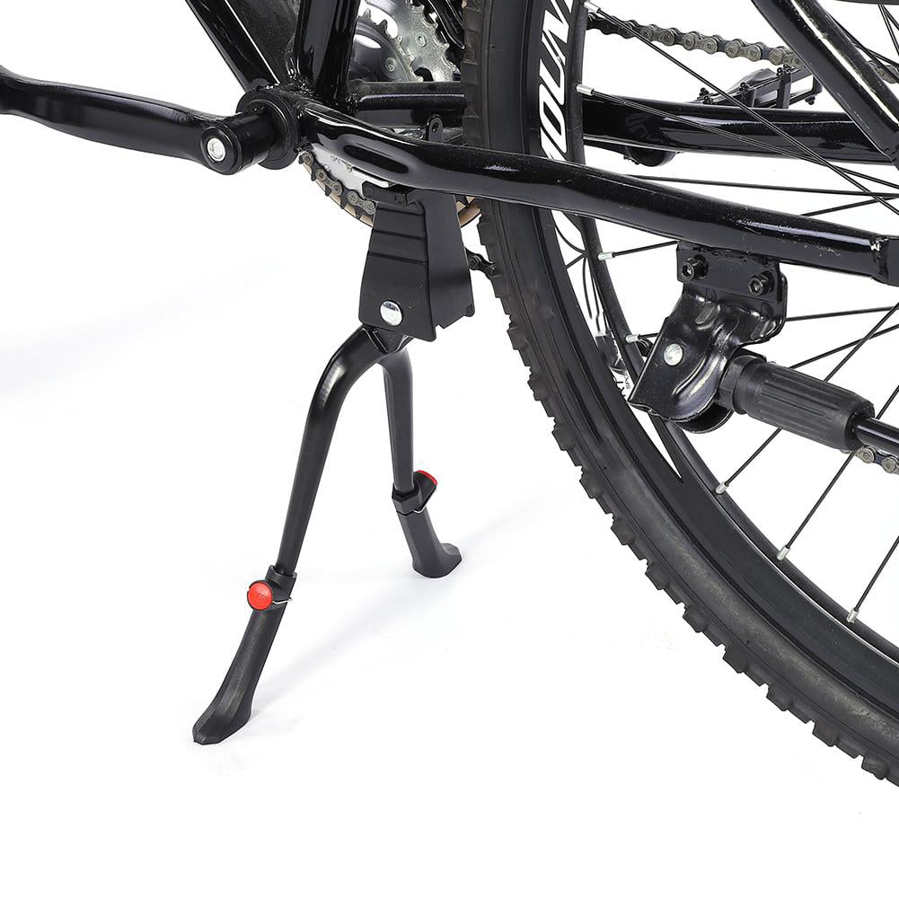 pour Vélo avec Diamètre de Roue de 24 à 26 Pouces Support pour Vélo Réglable en Hauteur avec Pied en Caoutchouc Antidérapant Béquille latérale pour vélo WELLXUNK® Béquille de Vélo en Aluminium