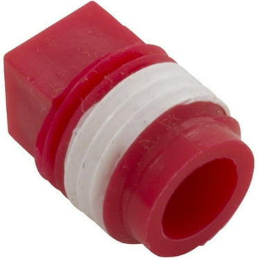Plug, Blue-White, F-300/D-300/U-300, Red w/ Teflon Tape
