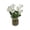 G, variant on Handcrafted Glass Flower Bouquet Desktop Ornament Decorative Figurine for Home Office Tabletop Display Decor