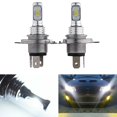 thumbnail image 2 of H4 9003 Hb2 Kit de bombillas de faros delanteros Luces altas y bajas Brillante 35w 4000lm 6000k Blanco dontodent Kuyhfg Sin marca, 2 of 5