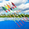 thumbnail image 4 of Flotadores de Pesca, 5 piezas Flotador de Pesca de de Balsa de Varios Colores Flotador de Pesca Bobbers de Pesca Con Color de Alta Visibilidad para Pescar en Todas Las, 4 of 7