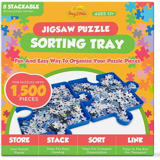  ALL4JIG Puzzle Storage Folder Keeper For Jigsaw Enthusiasts  Puzzle Space-Saving Organizer Accessories For Adults Holds 20 Puzzles