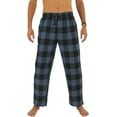 thumbnail image 3 of Norty Mens Pajama Pants, Flannel Lounge Sleep Pant - Plaids and Solids, Cotton Blend, 3 of 25