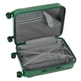 thumbnail image 5 of Hikolayae Crossroad Collection Hardside Spinner Luggage Sets in Horizon Green, 3 Piece - TSA Lock, 5 of 7