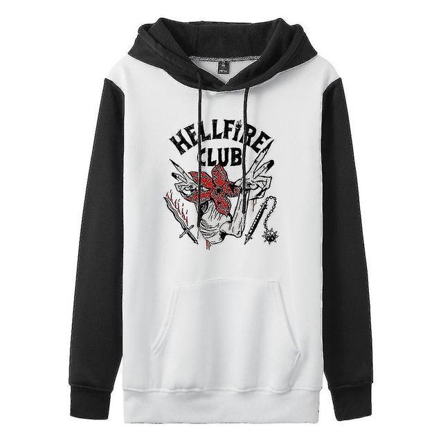 Things 4 The Hellfire Club - Sudadera con capucha para disfraz de Halloween ZefeiWu 8390605297311