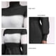thumbnail image 2 of Knit Dress Short Knit Dress Stitching High Neck Fashionable Long Sleeve Stylish for Dating ANGGREK Otros, 2 of 6