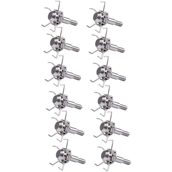 GPP 12PK Archery Small Game & Target Points Bowhunting Hunting Broad Head Judo Arrow Points,Paw Point,Flat Head