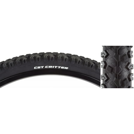 CST Premium Mountain Bike Tire Critter 26 X 2.1 Black
