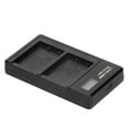 LCD Display Screen Lithium Battery Double Charge Charger USB Charging