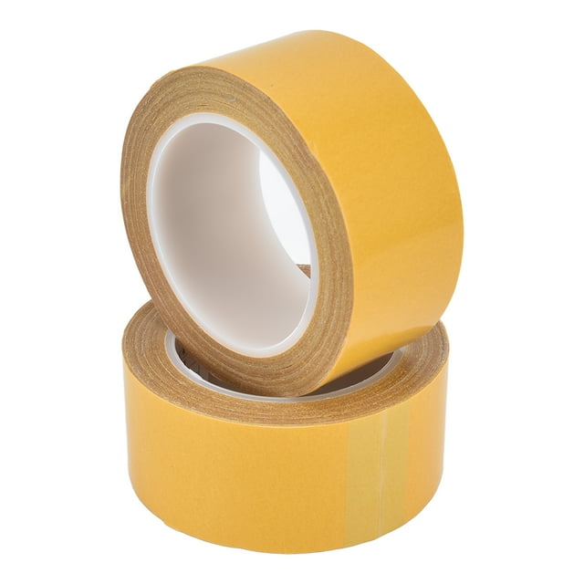 Carpet Tape,2Roll Double Sided Carpet Carpet Binding Tape Rug Grippers Tape Exceptional Craftsmanship