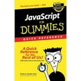 thumbnail image 1 of Pre-Owned JavaScript for Dummies Quick Reference (Paperback) 0764501127 9780764501128, 1 of 1
