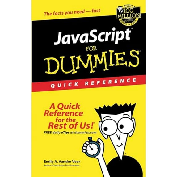 Pre-Owned JavaScript for Dummies Quick Reference (Paperback) 0764501127 9780764501128