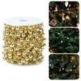 thumbnail image 1 of SEWCHICS 1 Roll Golden Round Beads Chain Plastic Fishing Line For Christmas Decoration 3000x0.8 Cm, 1 of 5