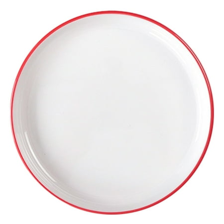 

Restaurant restaurant hot pot restaurant commercial imitation porcelain round dinner plate size，G160622