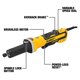 thumbnail image 2 of Amoladora de troqueles DEWALT DWE4997VS sin escobillas de velocidad variable de 2 pulgadas, 2 of 9
