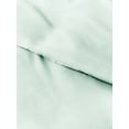 thumbnail image 3 of Comfort Canopy - 3 Piece Mint Microfiber Solid Duvet Cover Set with Shams for Queen Size Bedding, 3 of 12