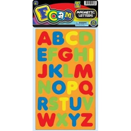 Spanish Magnetic Foam Learning Letters - Ja-Ru Foam Magnetic Letters and Numbers (Pack of 6)