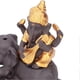 thumbnail image 3 of Backflow Incense Burner Pipa Elephant Purple Sands Gold Drawing Portable Size Stress Relief Insence Waterwall, 3 of 3