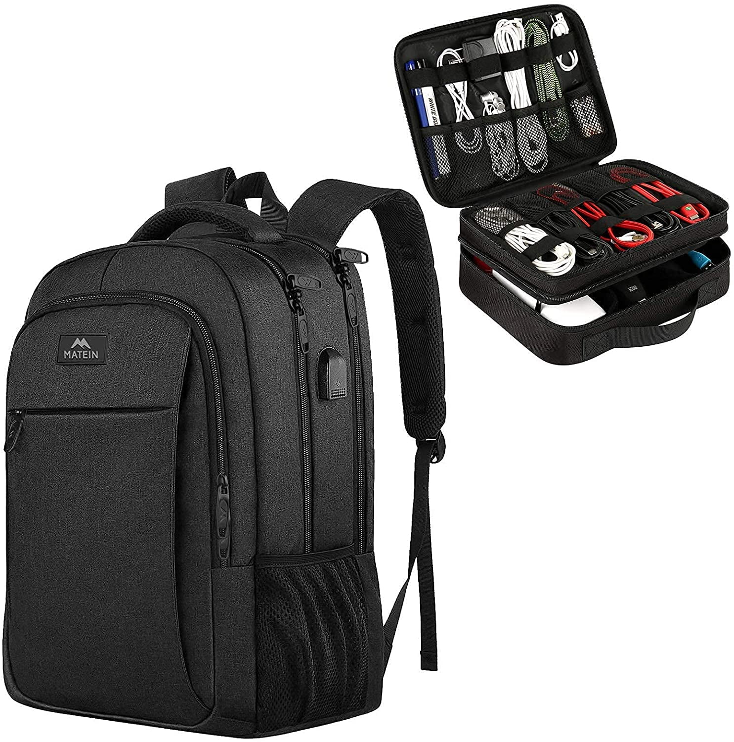 Laptop Backpack with USB Charging Port 