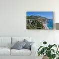 thumbnail image 3 of Trademark Fine Art 'Bixby Bridge' Canvas Art by American School, 3 of 4