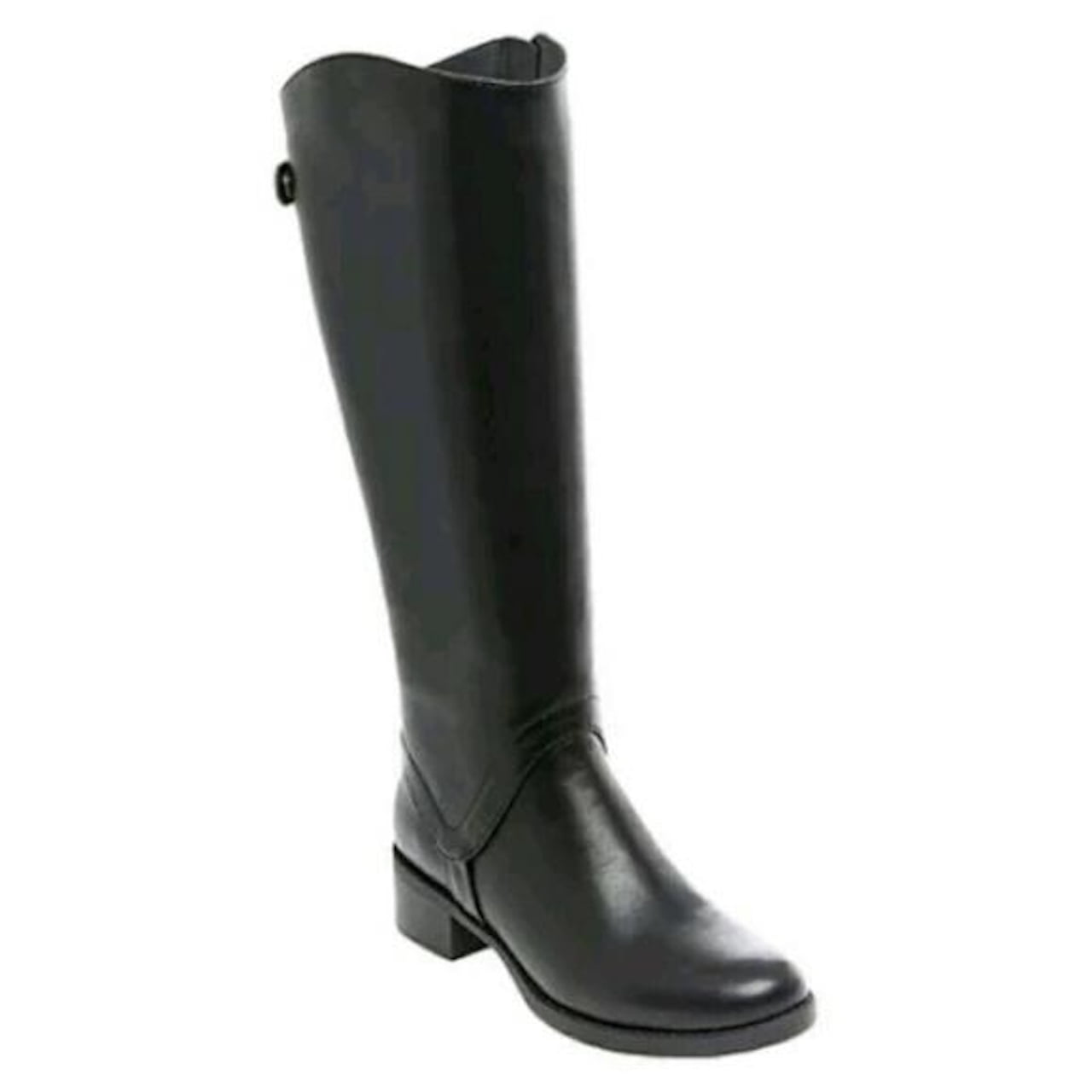 womens black riding boots size 8