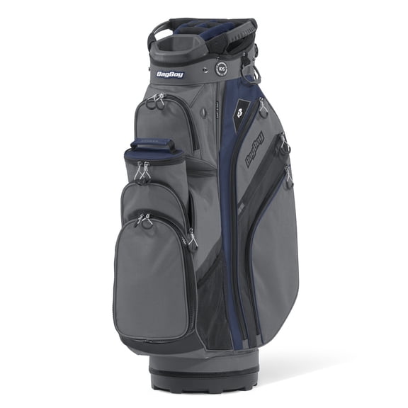 NEW Bag Boy Golf Chiller Pro Cart Bag 14-Way Prior Gen - Charcoal / Navy / Black