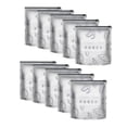 thumbnail image 1 of Visland 10 Pcs Sacs Scellés en Papier D\'aluminium Réutilisables Étanches et Refermables Sacs de Rangement pour Aliments Pochettes à Fermeture Éclair sous Vide avec Étiquette Fond Autoportant pour Fruits Légumes Viande, 1 of 7