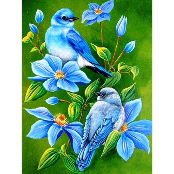 Taladro Diamante Pintura (DE4151) 5D DIY Completo Pájaro Bordado Mosaico Craft Kit (B382) 50x70cm FLhrweasw Nuevo