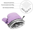 thumbnail image 6 of Sikiie Lavender Roses Arrangement Oven Mitts and Pot Holders, Silicone Oven Gloves, Heat Resistant Oven Mitts 4Pcs Set, 6 of 6