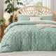 thumbnail image 1 of Juego de edredón Bedsure Queen de color verde salvia con 2 fundas de almohada, 1 of 7