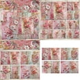 thumbnail image 6 of 8 Sheets A 5 Decorative Paper Scrapbook Paper Flowers Paper for Photo Album, 6 of 9