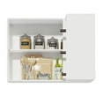 thumbnail image 3 of Alacena Gabinete Superior de Esquina Cocina Madesa Reims BB 66 cm x 90 cm x 52 cm Blanco, 3 of 5