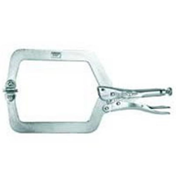 9 in.-225 mm Locking Clamp with Swivel Pads