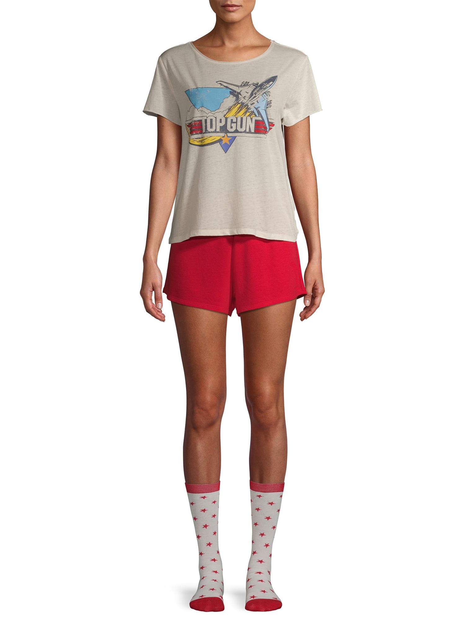 Top Gun Women's and Women's Plus 3Piece Pajama Set