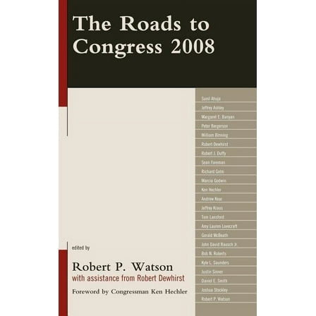 Roads to Congress 2008, (Hardcover)