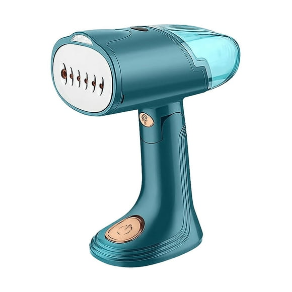 Máquina De Planchar Portatil De Mano Vaporizador Celeste Verde