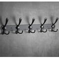 thumbnail image 3 of Gancho de acero inoxidable para ropa, gancho de pared para albornoz y toalla, resistente y elegante, 3 of 5