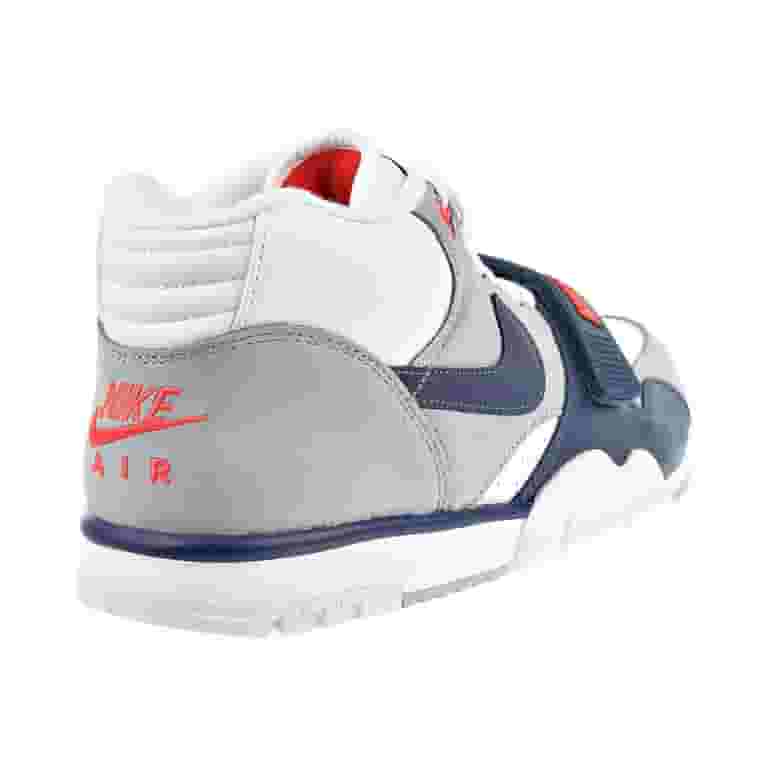 NIKE★AIR TRAINER 1★WHITE/MIDNIGHT NAVY/MED GREY/CHILE RED Nike Men's Air Trainer 1 White/Medium Grey/Midnight Navy