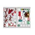 thumbnail image 1 of Xihbxyly Pegatinas de Pared Navideñas de Copos de Nieve, Diseño Creativo de Pvc Extraíble, Fáciles de Despegar y Pegar, Decoración Navideña para El Hogar, Sala de Estar, Dormitorio, Oficina, Juego de, 1 of 1