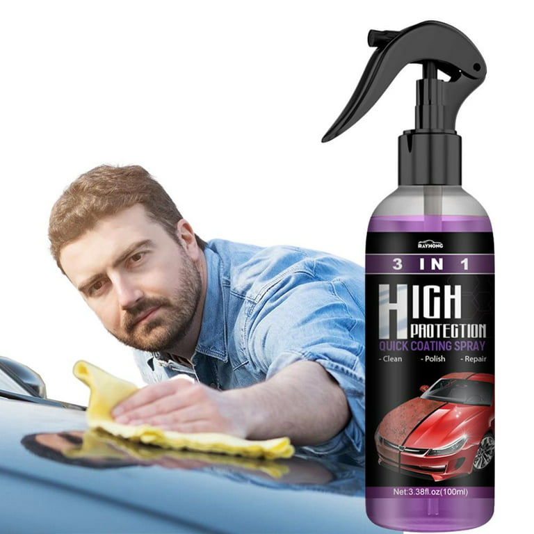 3 In 1 Quick Coating Spray High Protection Car Coating Waterless Car Wash  Quick Car Coating Spray Easily Repair Paint - AliExpress