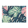 thumbnail image 5 of Ryvnso Elegant Tropical Floral-t9 Bathroom Shaggy Rugs Toilet U Shape Mat Soft Contour Rug 20"x24", 5 of 9